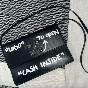 OFF-WHITE Leather Handbag